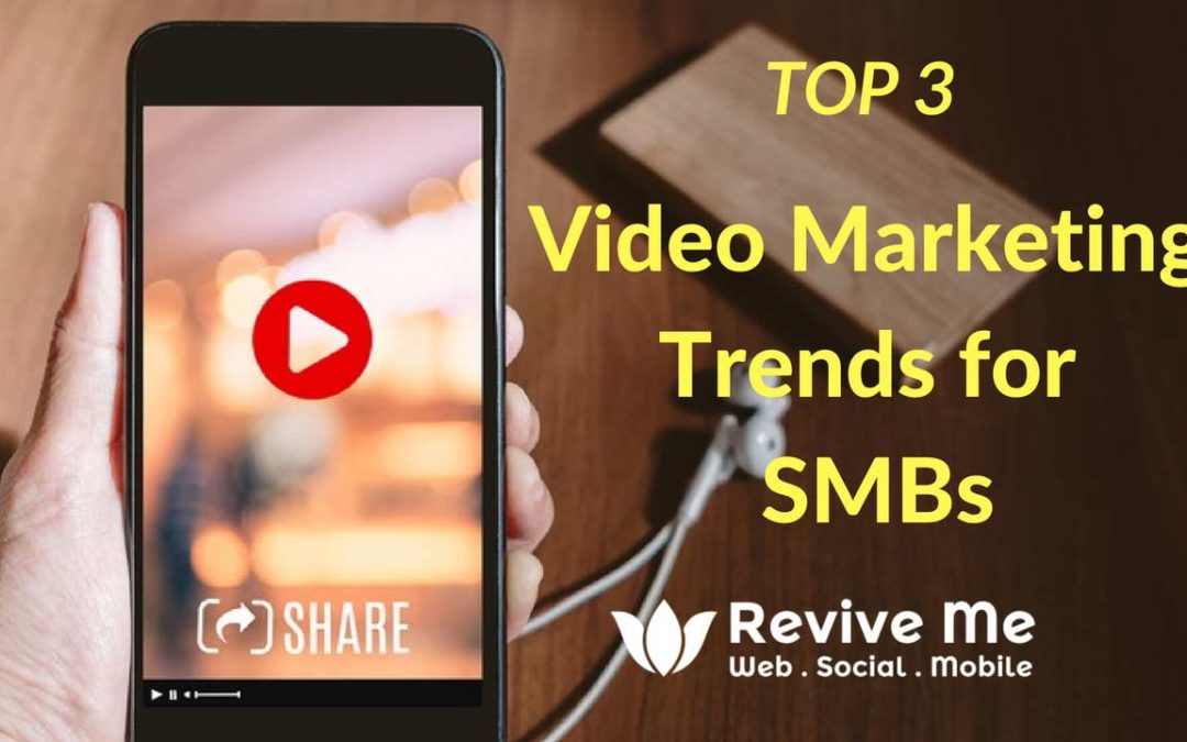 Top three Video Marketing Trends that should be a part of your marketing toolbox!